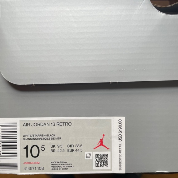 Jordan 13 “Starfish”